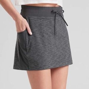 ATHLETA-  Excursion Hybrid Skort Heather Gray- Medium